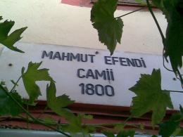 afyon çay mahmut efendi cami