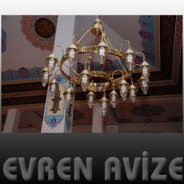 osmanlı camii avizesi, Ankara Çankaya Ersin Camii